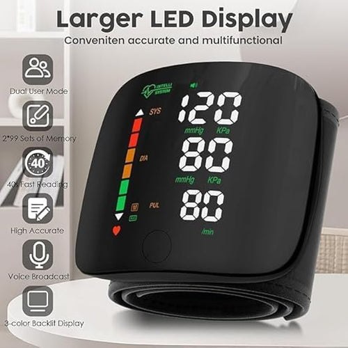 Blood Pressure Monitor - Use To Use Smart Wrist Design amazon