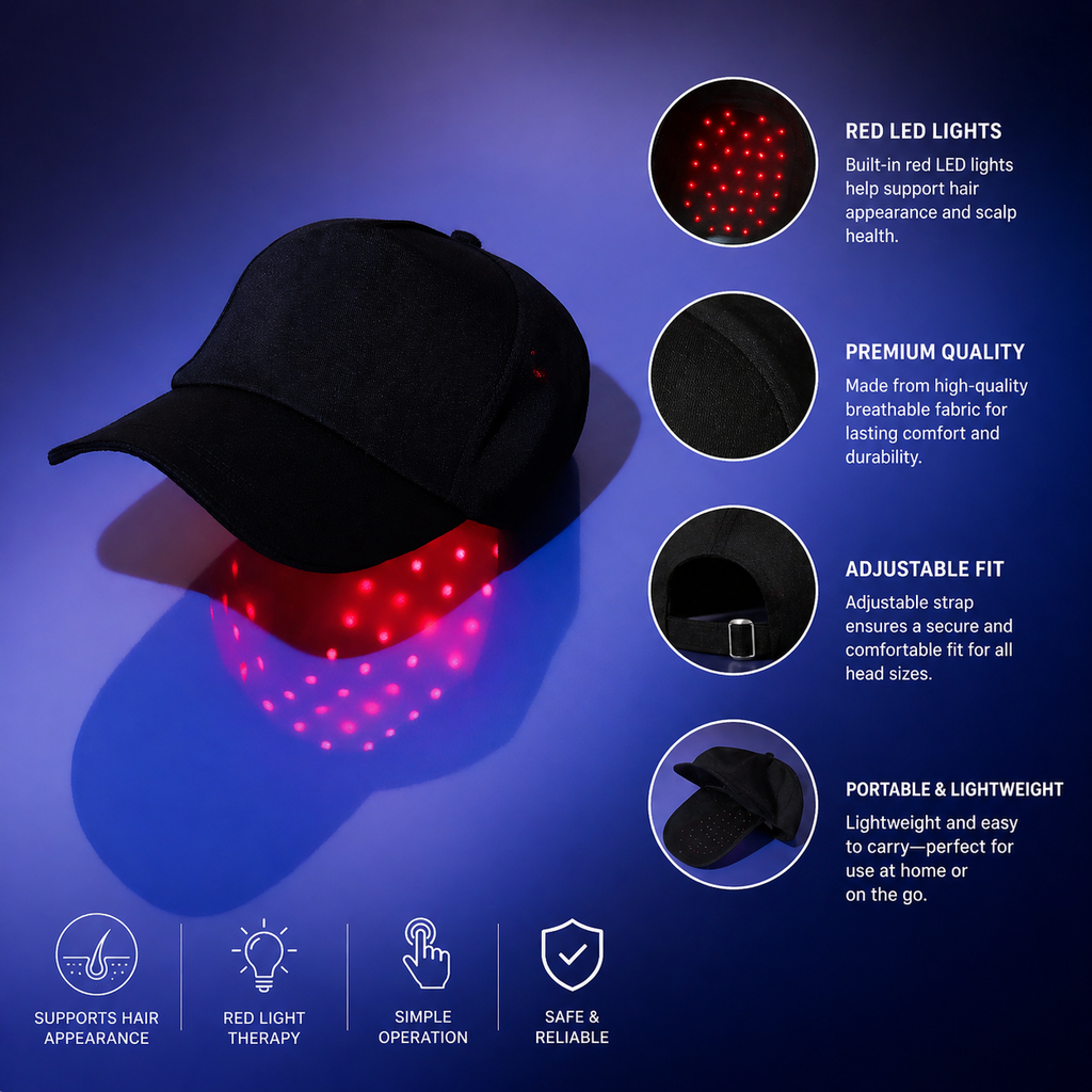 Restore Growth - Advanced Red Light Hair Therapy Cap Restore Motion