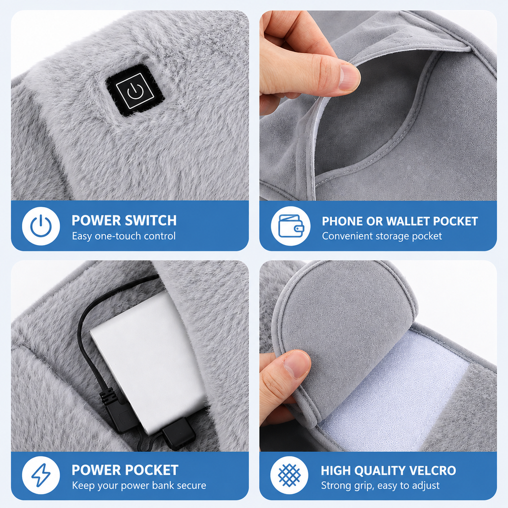 Period Relief Belt - Period pain, menstrual cramps, and endometriosis Relief