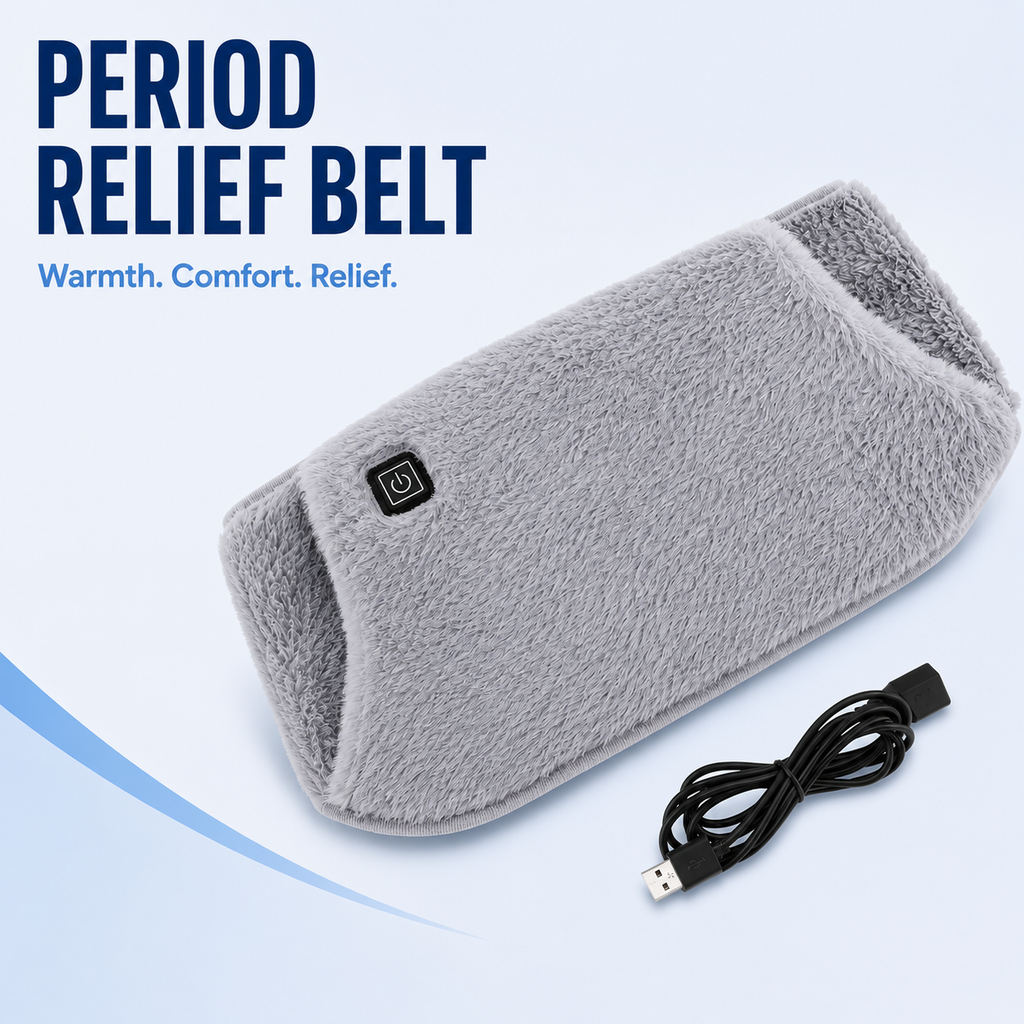 Period Relief Belt - Period pain, menstrual cramps, and endometriosis Relief