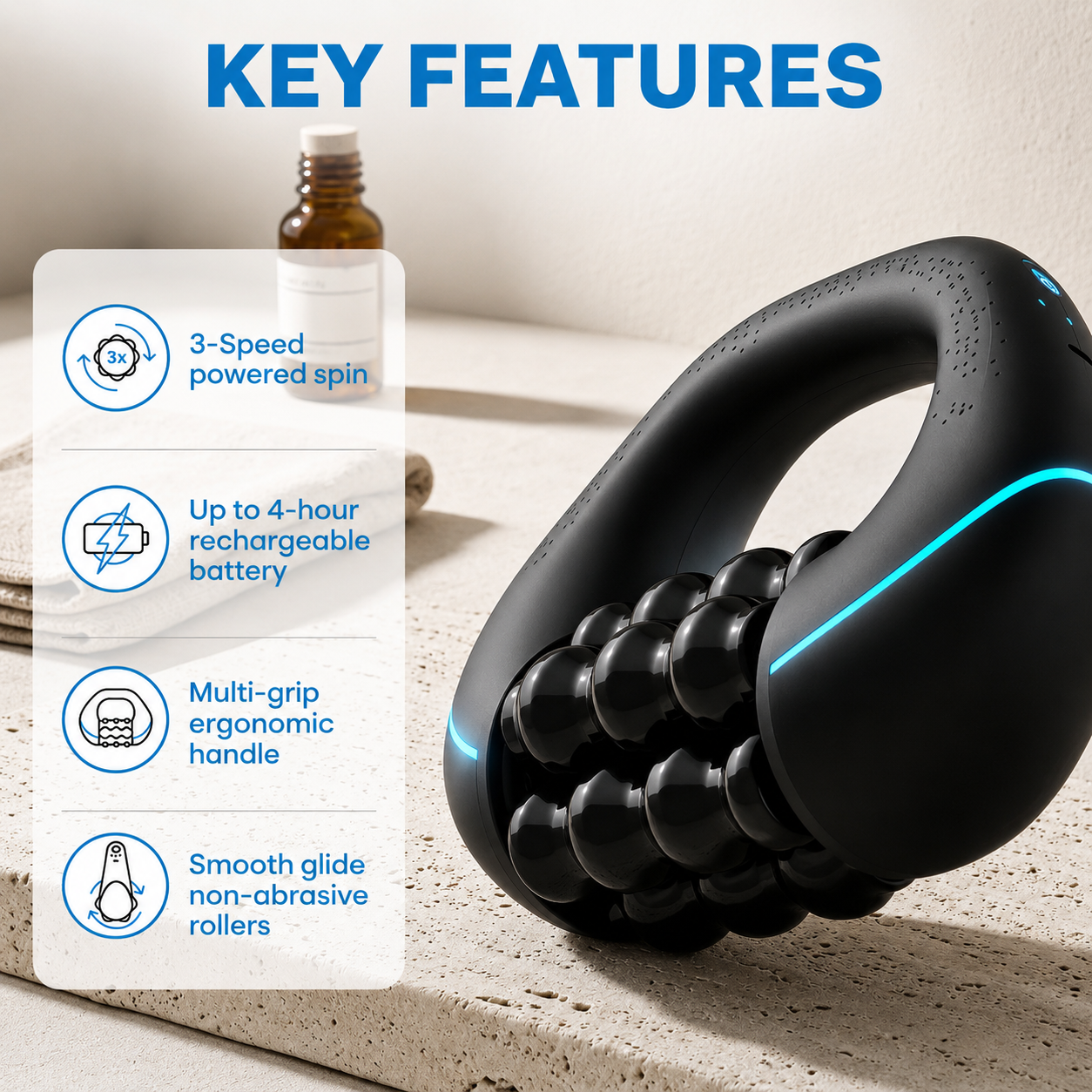 Electric Massage Roller - Your Foam Roller Upgraded