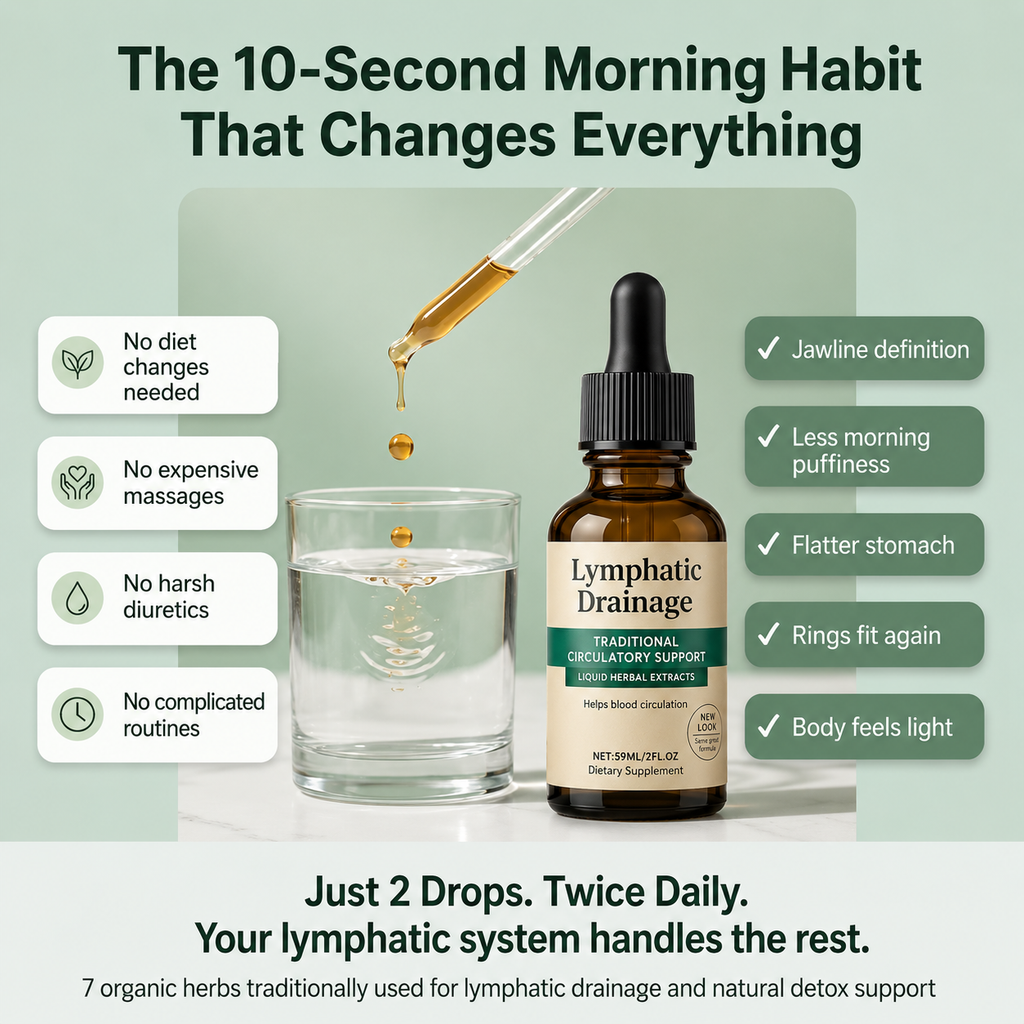 Lymphatic Drainage Drops - Support Your Lymphatic System