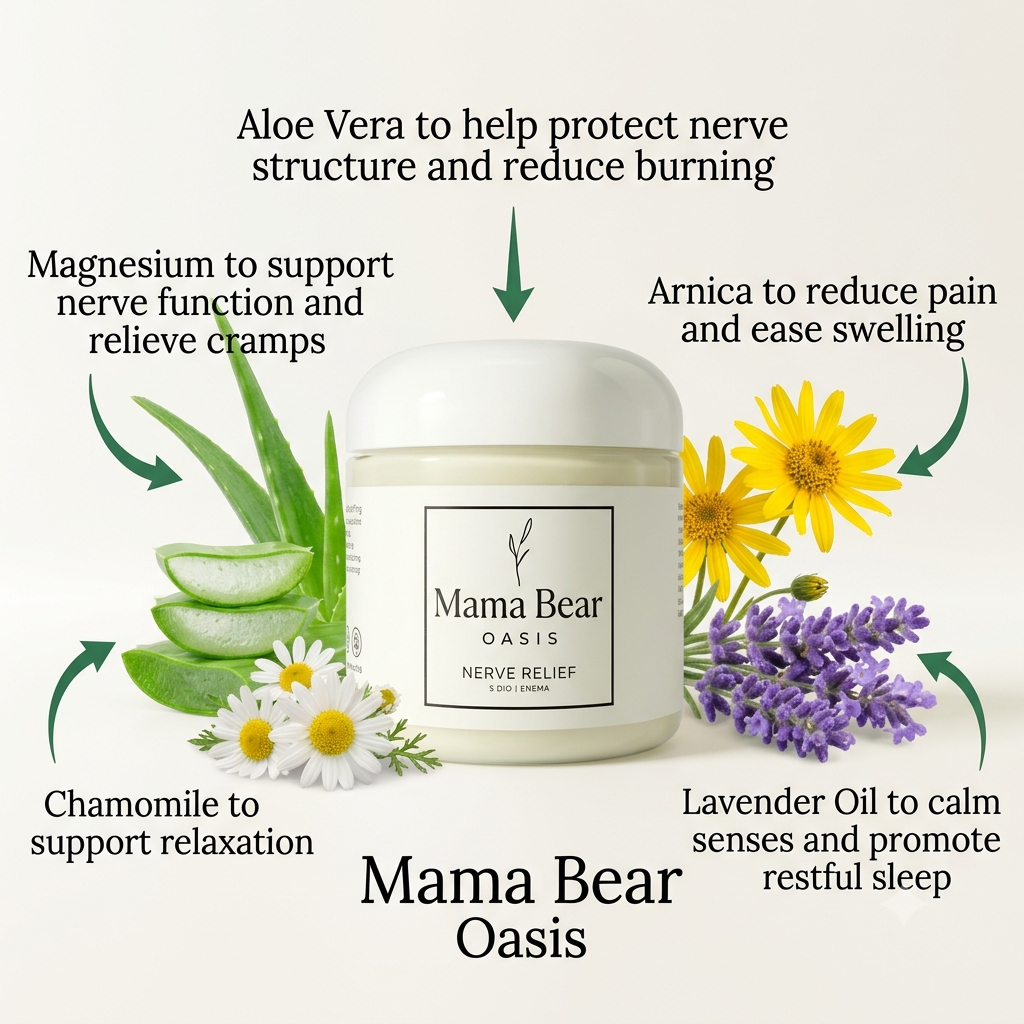 Mama Bear Nerve Relief Lotion