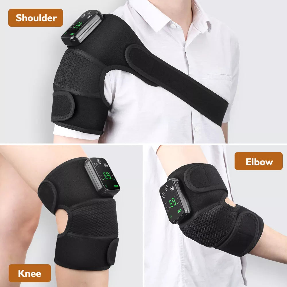 Shoulder Massager Wrap | Heated Pain Relief Support