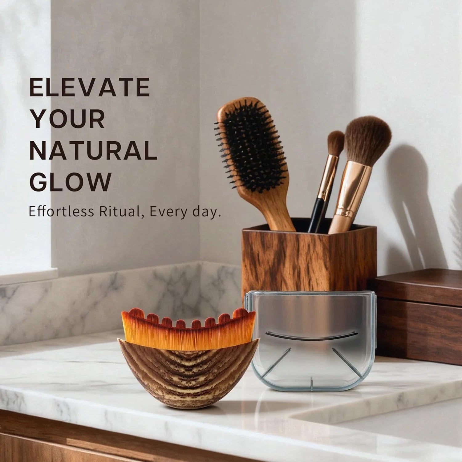 Facial Contour Brush - Lymphatic Beauty Brush amazon