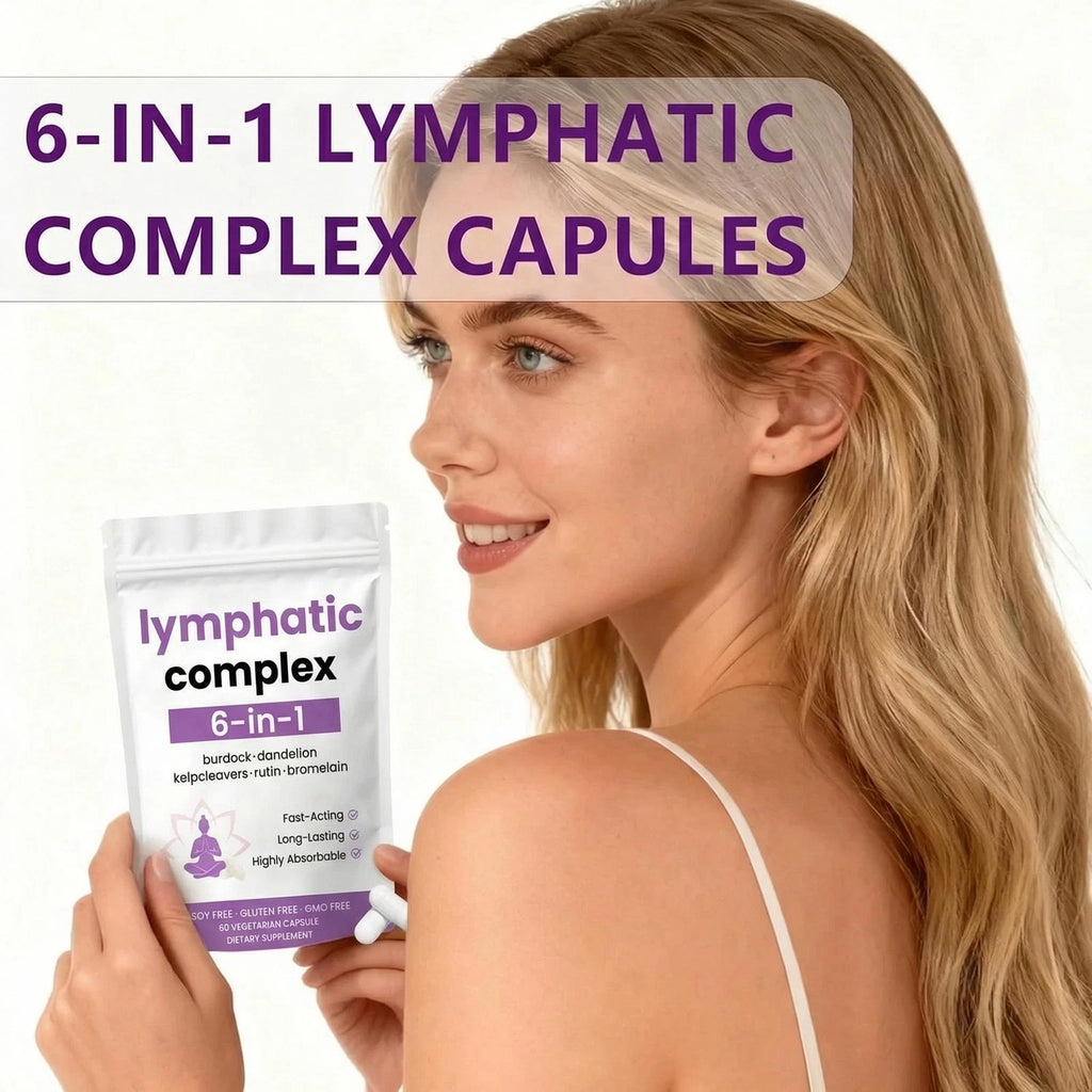 6-in-1 Lymphatic Complex - Drainage Supplement