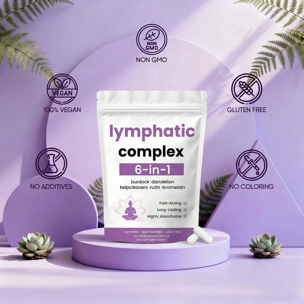 6-in-1 Lymphatic Complex - Drainage Supplement
